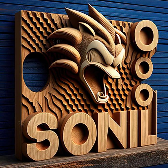 3D model Sonic 2 in the movies (STL)